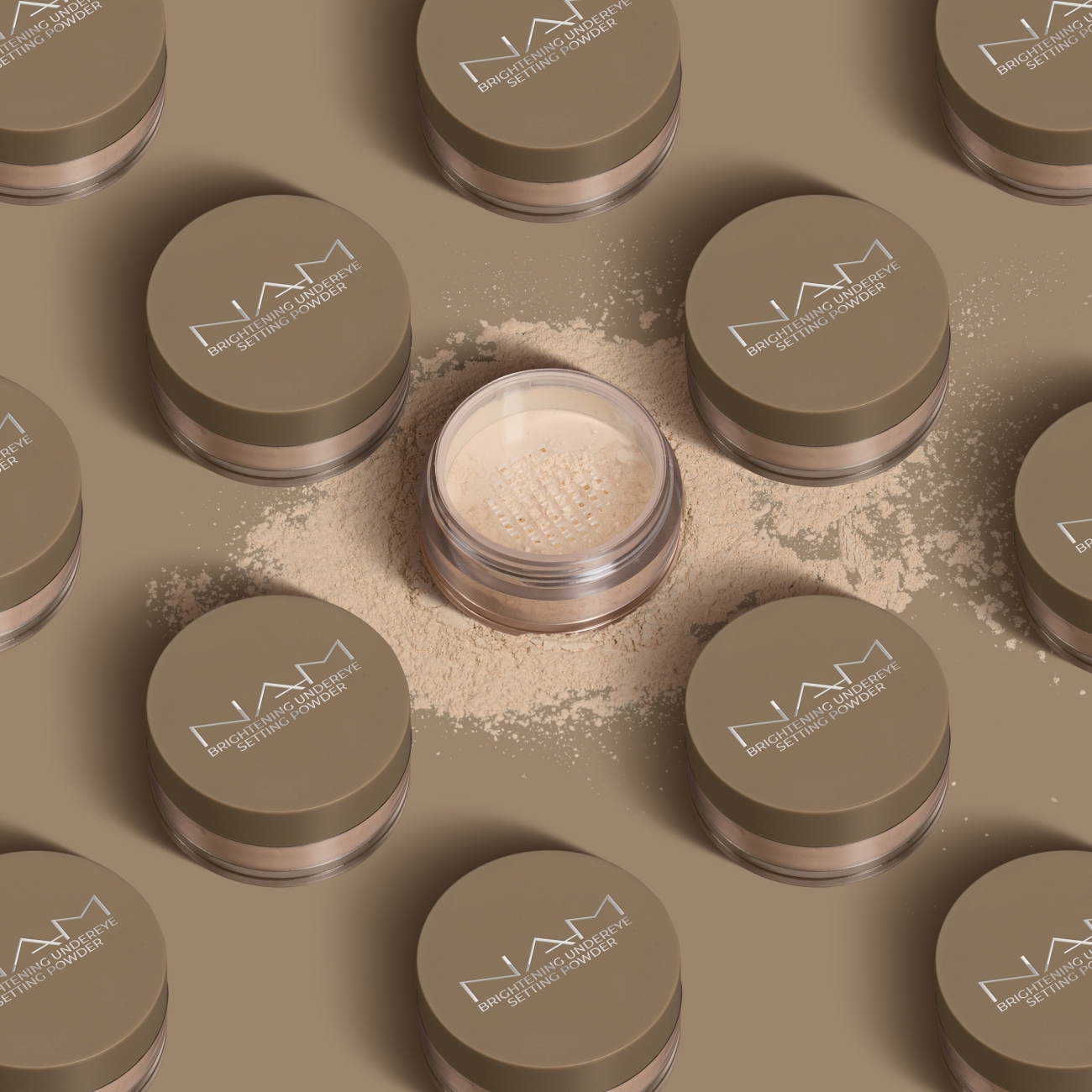 NAM Rozświetlający puder pod oczy Brightening Undereye Setting Powder