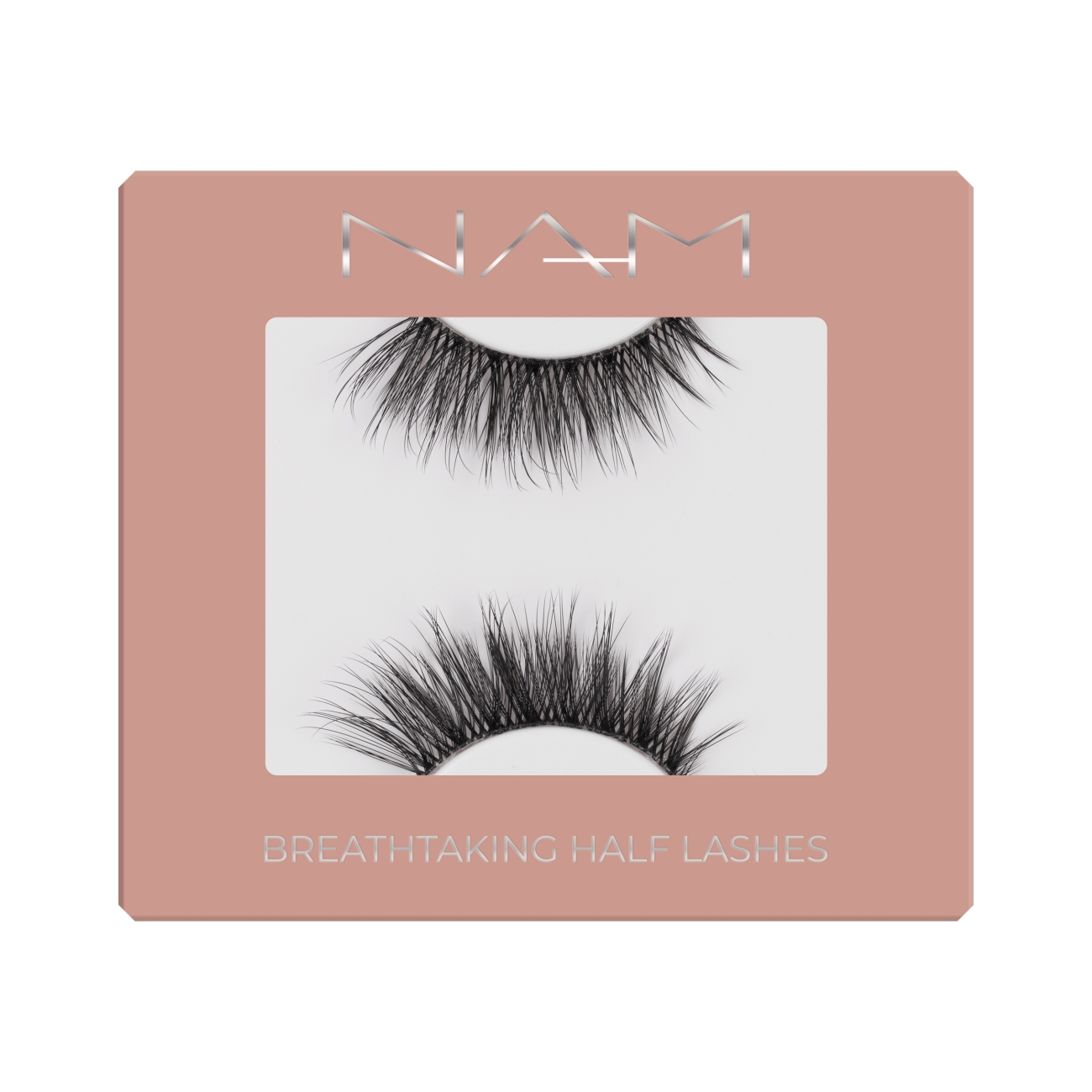 NAM Wydłużające i zagęszczające poł&oacute;wki rzęs Breathtaking Half Lashes