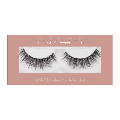 NAM Sztuczne rzęsy na transparentnym pasku Great Feeling Lashes