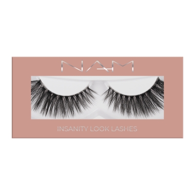 NAM Sztuczne rzęsy na transparentnym pasku Insanity Look Lashes