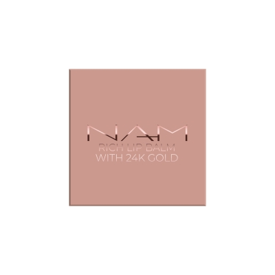 NAM Balsam do ust z płatkami 24- karatowego złota Rich Lip Balm with 24k Gold
