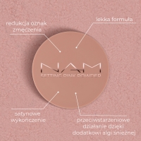 NAM R&oacute;żowy puder rozświetlający Setting Pink Powder