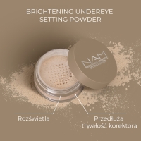 NAM Rozświetlający puder pod oczy Brightening Undereye Setting Powder