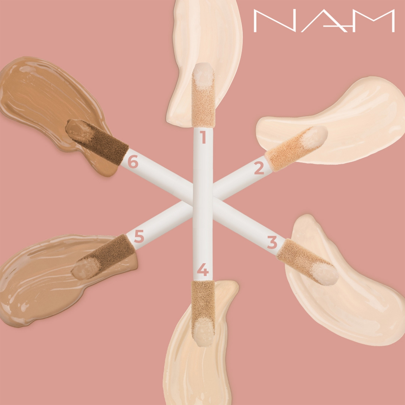 NAM Intensywnie kryjący korektor Pro Shaping Concealer