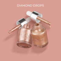 NAM Płynny rozświetlacz do twarzy i ciała Diamond Drops Mixer