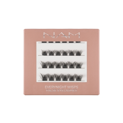 NAM Wydłużające i pogrubiające kępki rzęs Everynight Wisps False Eyelashes