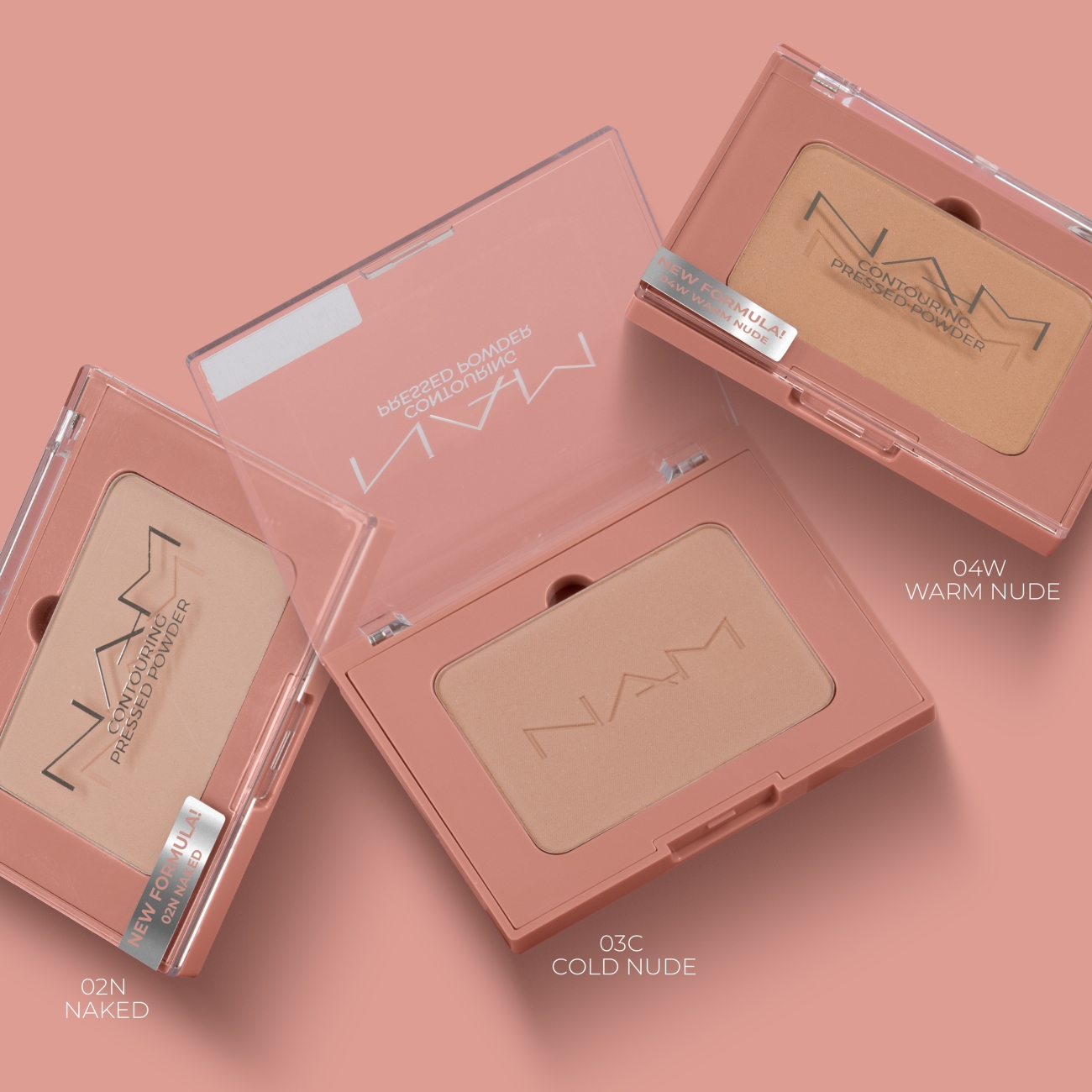 NAM Aksamitny puder do konturowania twarzy NEW CONTOURING PRESSED POWDER