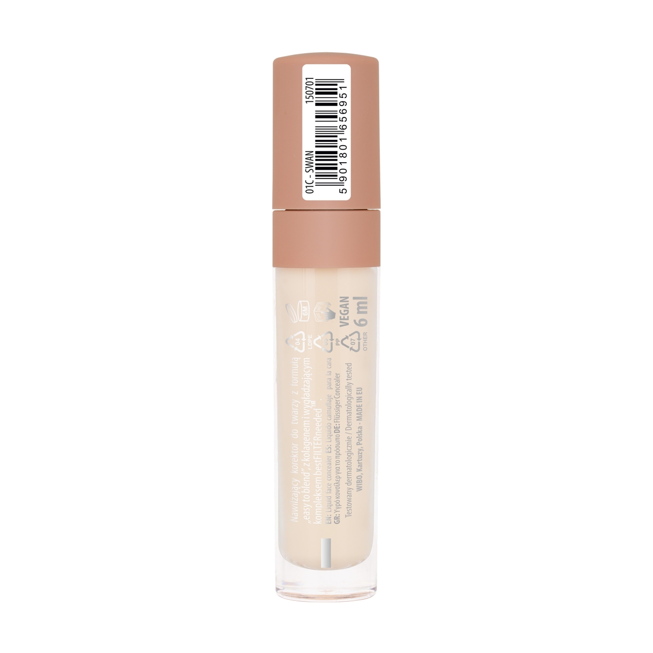 NAM Intensywnie kryjący korektor Pro Shaping Concealer