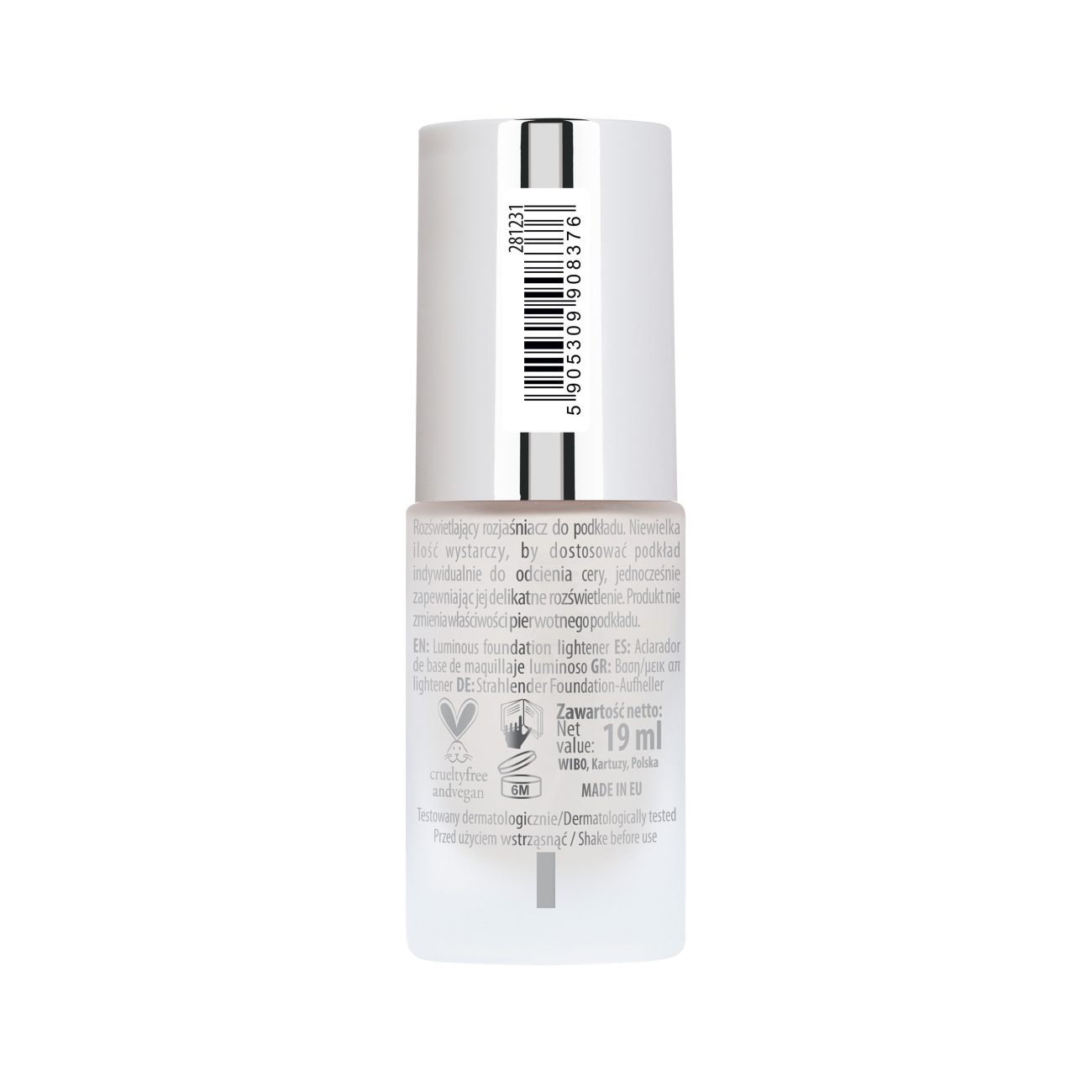 NAM Rozjaśniacz do podkładu Smart Luminous Foundation Lightener