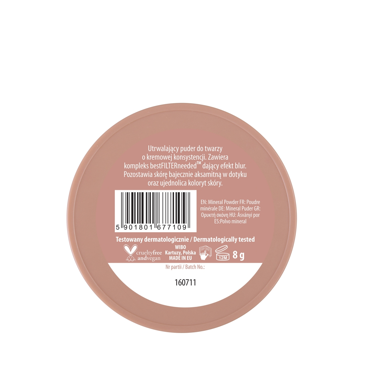 NAM Wygładzający puder mineralny Mineral Masterpiece Powder