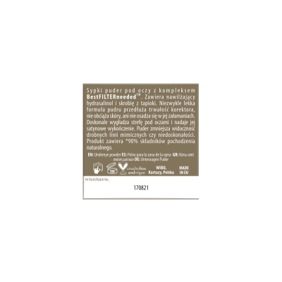 NAM Wygładzający puder pod oczy Under Eye Setting Powder