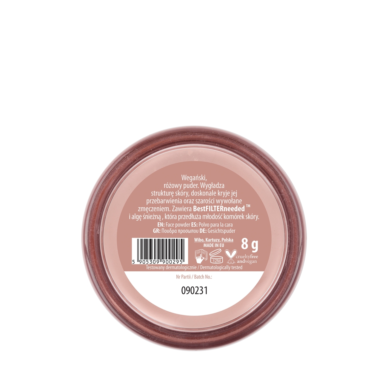 NAM R&oacute;żowy puder rozświetlający Setting Pink Powder