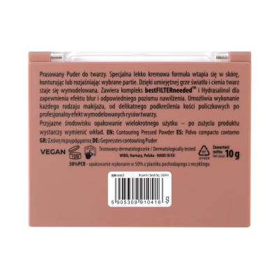 NAM Aksamitny puder do konturowania twarzy NEW CONTOURING PRESSED POWDER