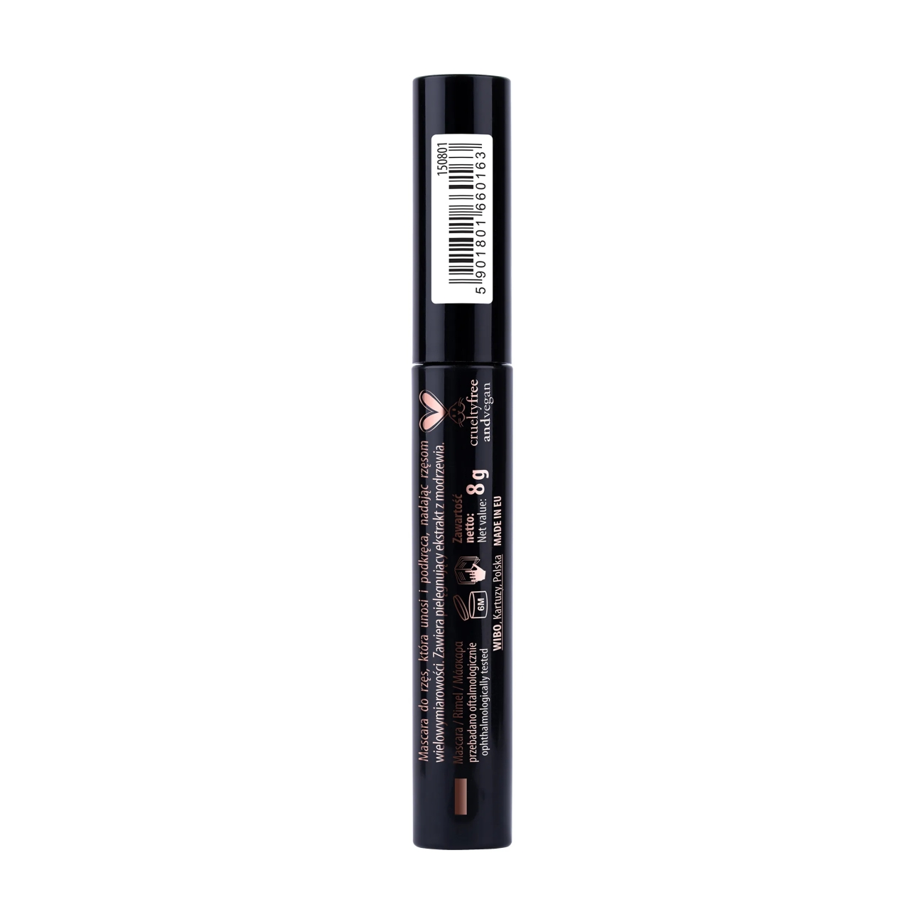 NAM Tusz do rzęs z kompleksem pielęgnacyjnym Make Me High Mascara