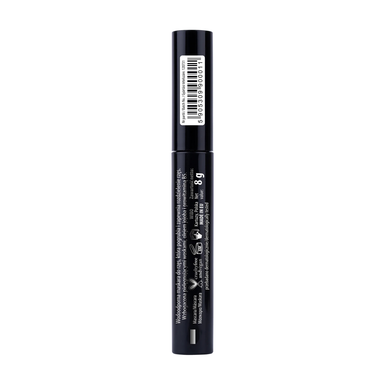 NAM Wodoodporny pogrubiający tusz do rzęs Waterproof Unlimited Mascara