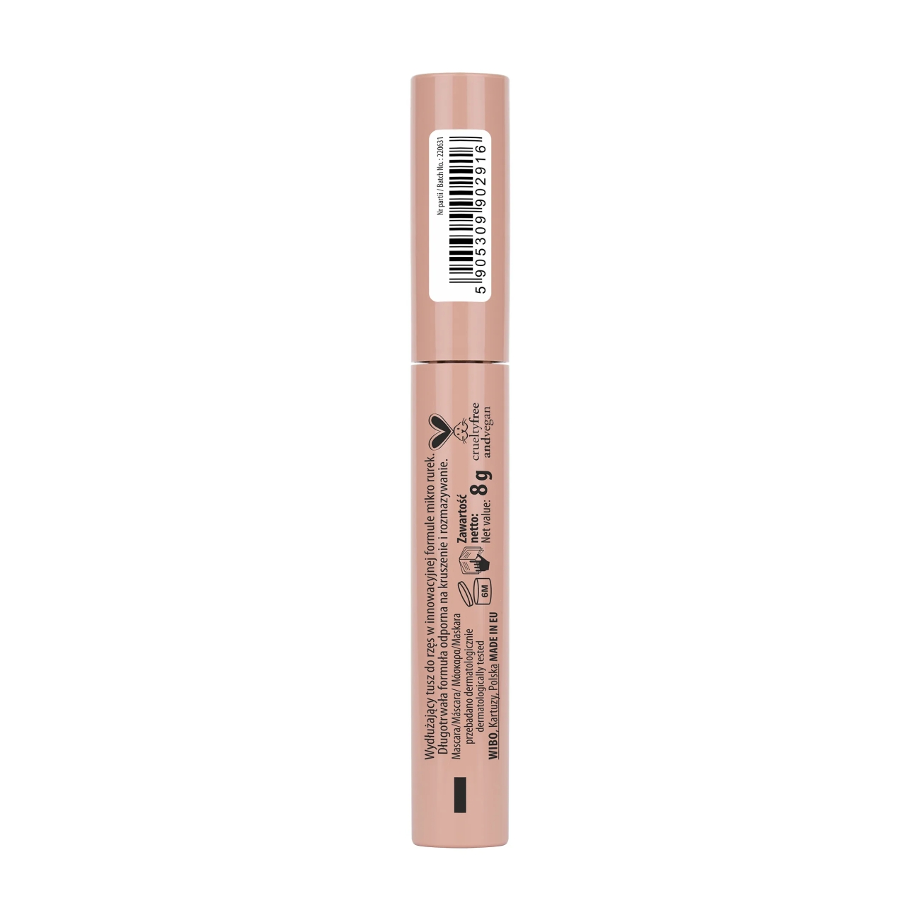 NAM Wydłużający tusz w formule tubing Long and Divine Tubing Mascara