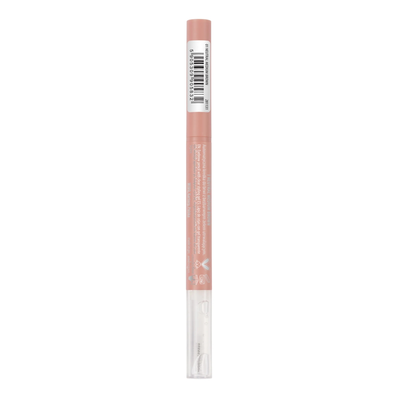 NAM Precyzyjna dwustronnna kredka do brwi z żelem Fill and Fix Eyebrow Duo