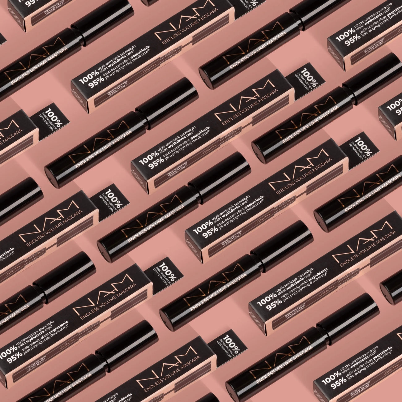 NAM Tusz nadający efekt wachlarza rzęs Endless Volume Mascara