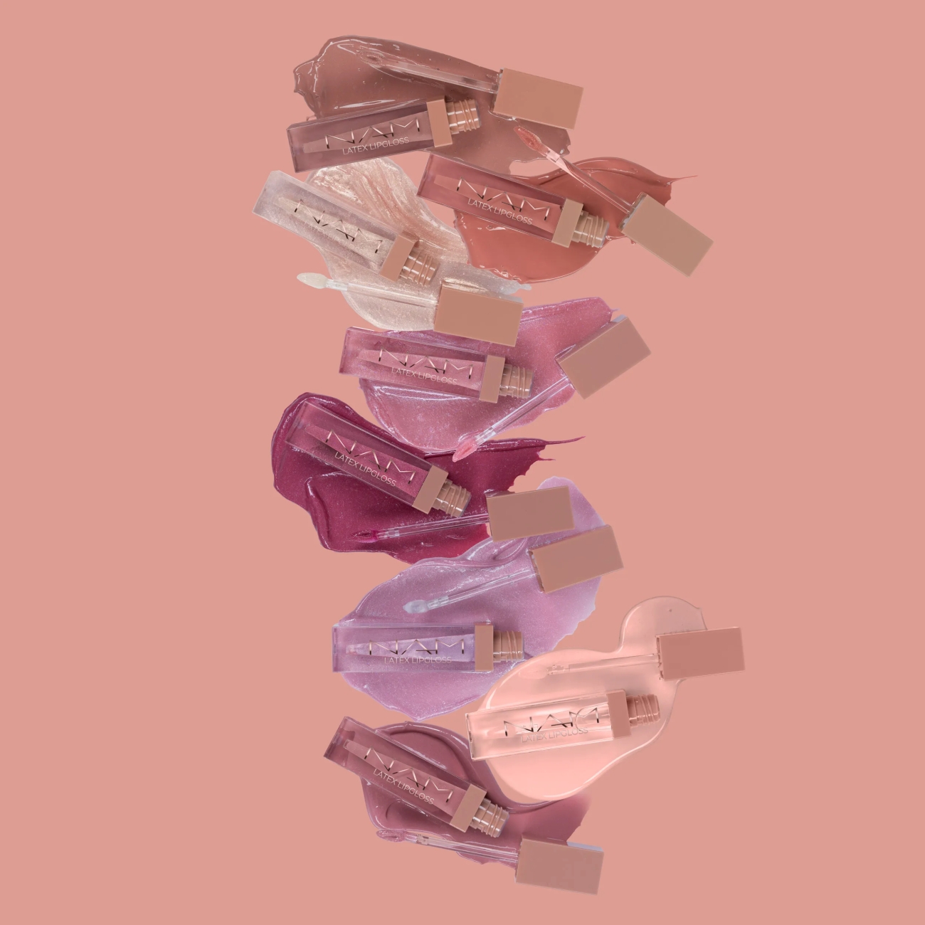 NAM Powiększający usta błyszczyk z efektem tafli Latex Lipgloss