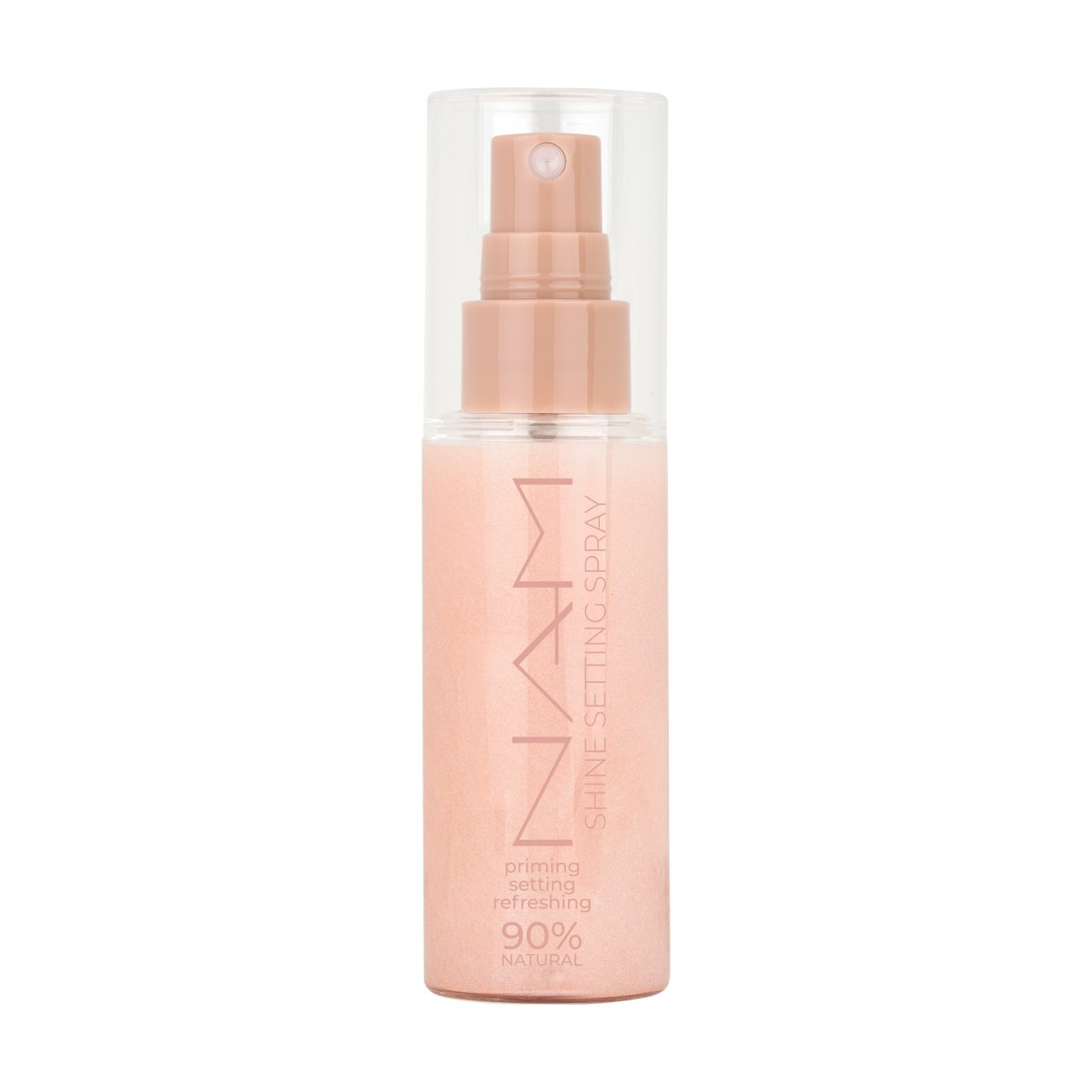 NAM Rozświetlająca mgiełka utrwalająca makijaż Shine Setting Spray