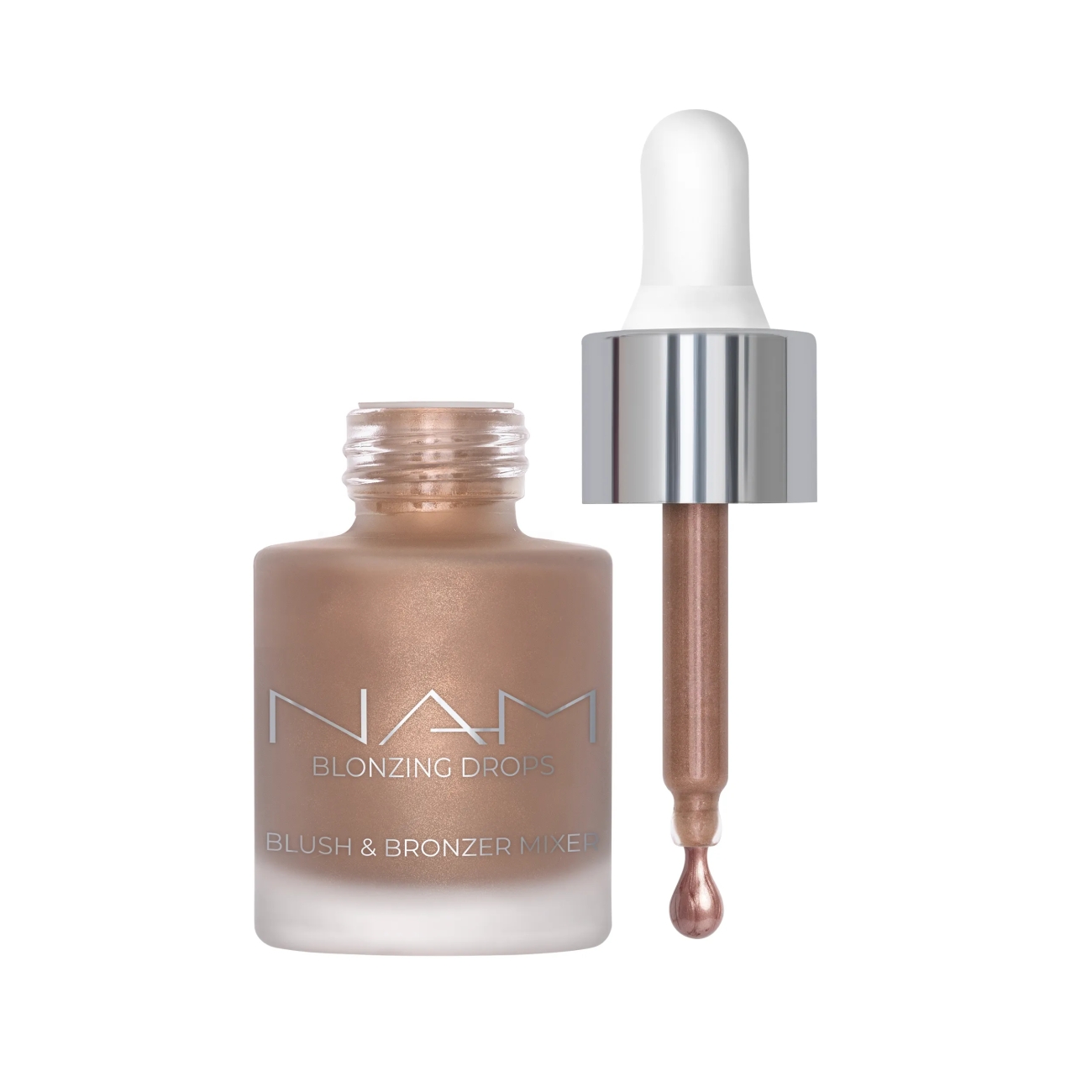 NAM Rozświetlający bronzer-r&oacute;ż w płynie  Blonzing Drops