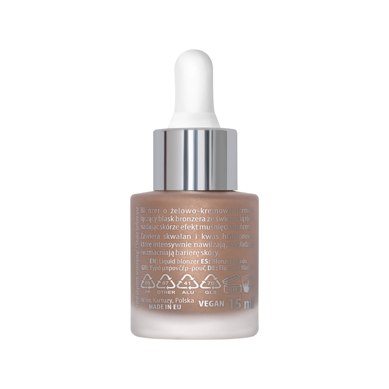 NAM Rozświetlający bronzer-r&oacute;ż w płynie  Blonzing Drops