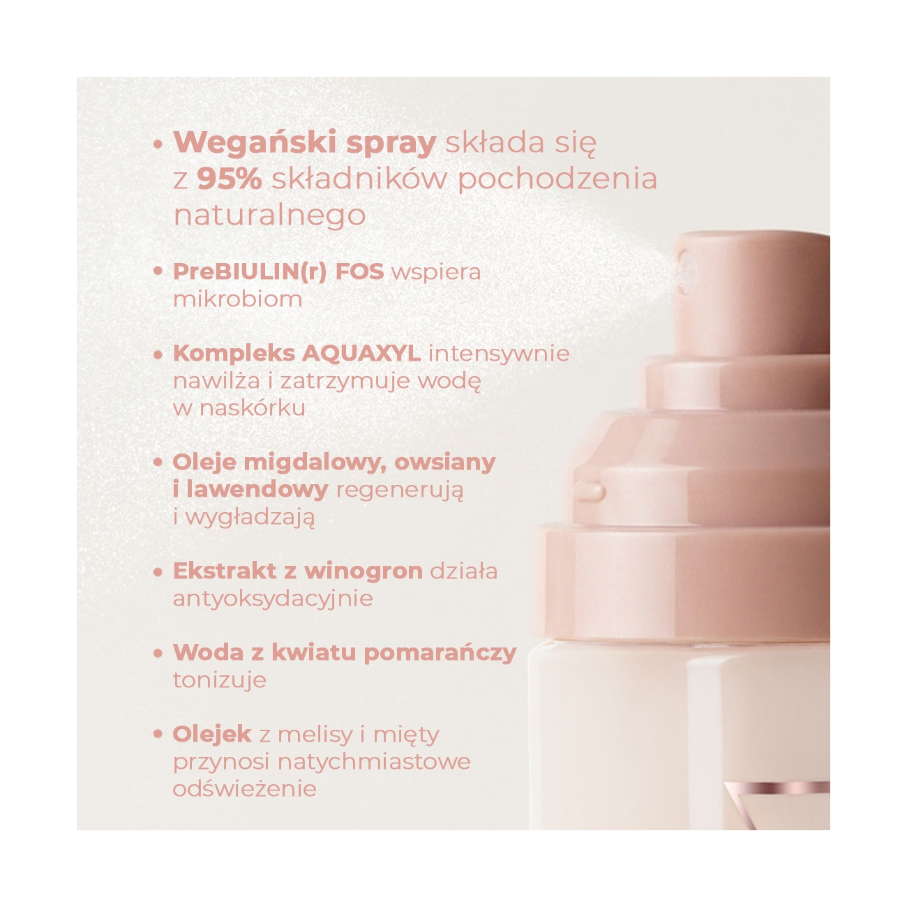 NAM Odżywcza mgiełka do twarzy Hydra Infuse Botanical Mist