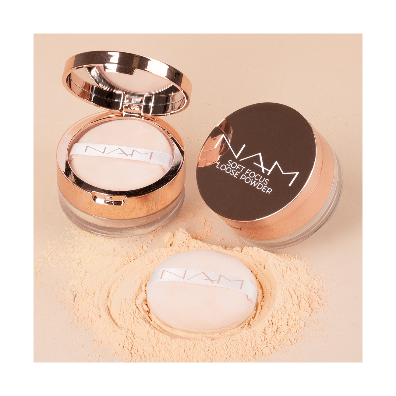 NAM Jedwabisty puder sypki do twarzy Soft Focus Loose Powder
