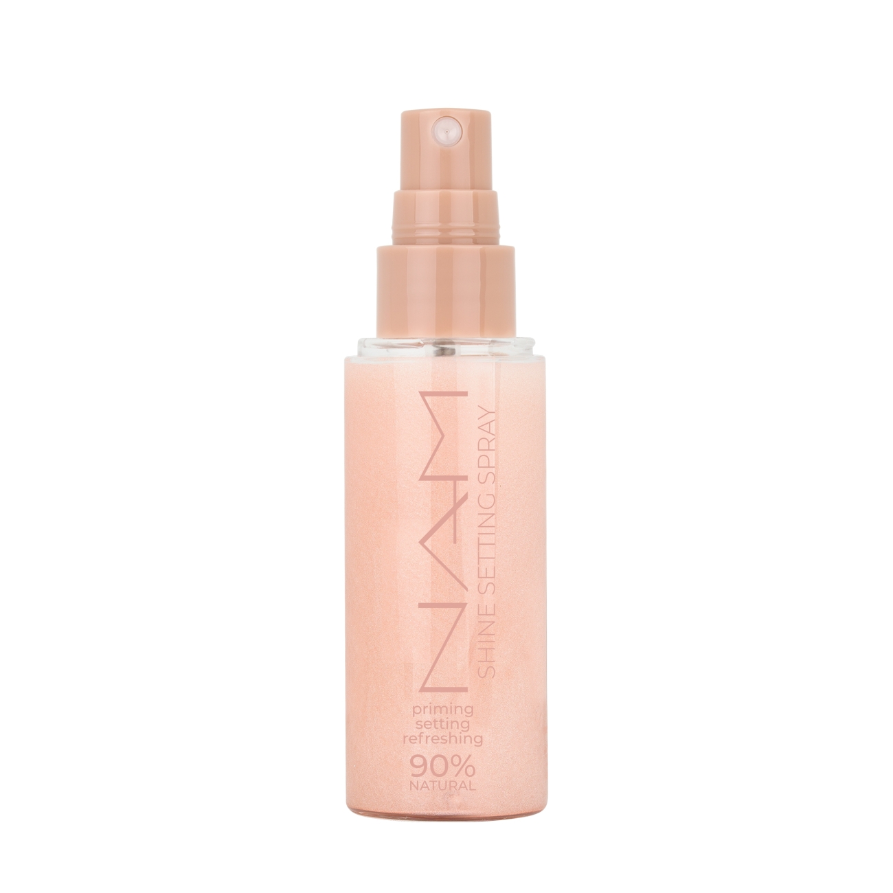 NAM Rozświetlająca mgiełka utrwalająca makijaż Shine Setting Spray